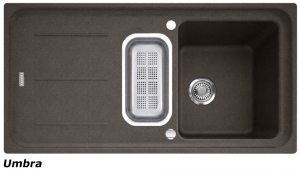 Franke Impact IMG 651 G Fragranit DuraKleen Plus Farbe Umbra, 114.0302.663