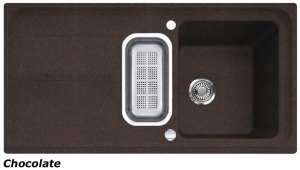 Franke Impact IMG 651 G Fragranit DuraKleen Plus Farbe Chocolate, 114.0177.617