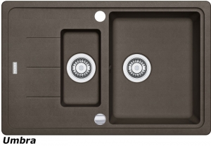 Franke Basis BFG 651-78 Fragranit DuraKleen Plus Farbe Umbra, 114.0301.955