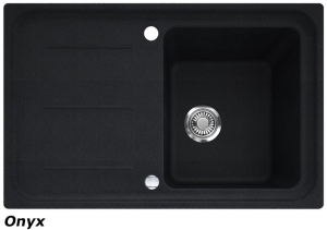 Franke Impact IMG 611 G Fragranit DuraKleen Plus Farbe Onyx, 114.0177.612