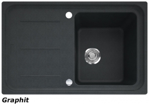 Franke Impact IMG 611 G Fragranit DuraKleen Plus Farbe Graphit, 114.0177.619