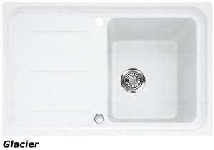 Franke Impact IMG 611 G Fragranit DuraKleen Plus Farbe Glacier, 114.0177.626