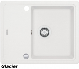 Franke Basis BFG 611-62 Fragranit DuraKleen Plus Farbe Glacier, 114.0301.335