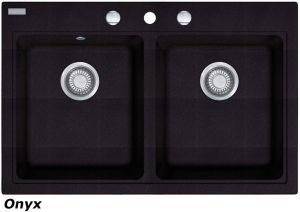 Franke Maris MRG 620 Fragranit DuraKleen Plus Farbe Onyx, 114.0176.591