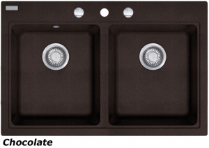 Franke Maris MRG 620 Fragranit DuraKleen Plus Farbe Chocolate, 114.0176.592