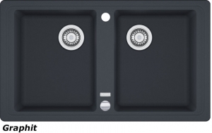 Franke Basis BFG 620 Fragranit DuraKleen Plus Farbe Graphit, 114.0301.998