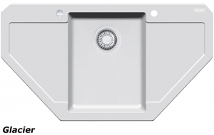 Franke Maris MRG 612-E Fragranit DuraKleen Plus Farbe Glacier, 114.0197.779