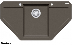 Franke Maris MRG 612-E Fragranit DuraKleen Plus Farbe Umbra, 114.0302.716