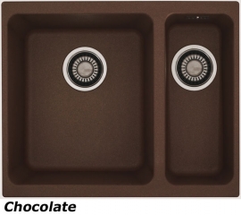 Franke Kubus KBG 160 Fragranit DuraKleen Plus Farbe Chocolate, 125.0176.644