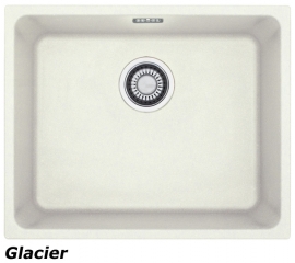 Franke Kubus KBG 110-50 Fragranit DuraKleen Plus Farbe Glacier, 125.0176.650