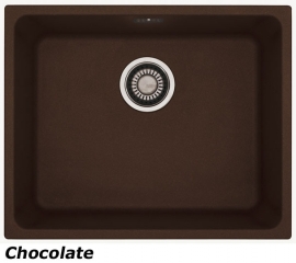 Franke Kubus KBG 110-50 Fragranit DuraKleen Plus Farbe Chocolate, 125.0176.646