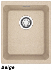 Franke Kubus KBG 110-34 Fragranit DuraKleen Plus Farbe Beige, 125.0176.655