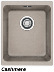 Franke Kubus KBG 110-34 Fragranit DuraKleen Plus Farbe Cashmere, 125.0302.779