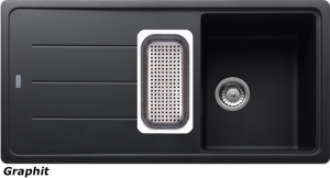 Franke Basis BFG 651 Fragranit DuraKleen Plus Farbe Graphit, 114.0256.623
