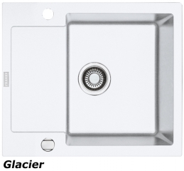 Franke Maris MRG 611-62 Fragranit DuraKleen Plus Farbe Glacier, 114.0253.323