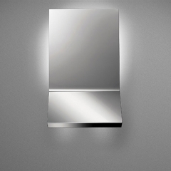 Falmec Rialto, Design+, Edelstahl, 55/82 cm, Wandhaube, mit 5 Jahren Garantie