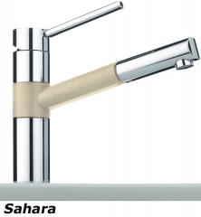 Franke BAT 350 Einhebelmischer Zugauslauf, Farbe Chrom/Sahara, 115.0006.696