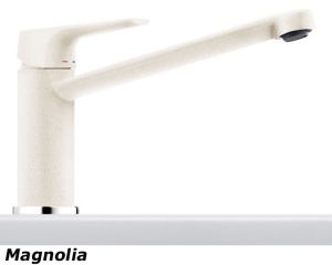 Franke Tico Einhebelmischer Hochdruck Festauslauf, Farbe Magnolia, 115.0282.402