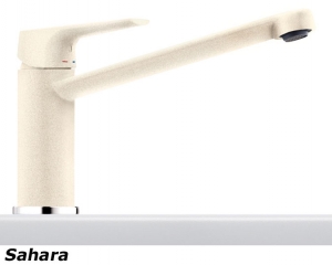 Franke Tico Einhebelmischer Hochdruck Festauslauf, Farbe Sahara, 115.0197.813