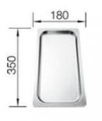 BLANCO Multi-Depotschale aus Edelstahl, 220416