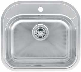 Reginox Orlando L, als Auflagesple und flchenbndige Sple einbaubar