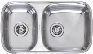 Reginox Dallas, als Auflagesple, flchenbndige Sple und Unterbausple einbaubar