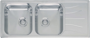 Reginox Diplomat 30 Lux, als Auflagesple einbaubar