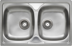 Reginox Rex 20, als Auflagesple einbaubar