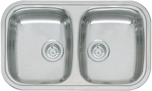 Reginox Regent 20 Lux, als Auflagesple einbaubar