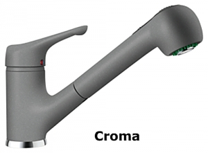 Schock Neos Schlauchbrause, Hochdruck, Cristalite, Croma