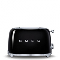 SMEG TSF01BLEU Toaster, 2 Scheiben, Farbe Schwarz