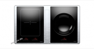 Gutmann Abajo 23 ML 925 A IW Extern Muldenlfter mit Induktions- und Wok-Kochfeld 92,5 cm, Edelstahl, ohne Motor, 23ML925AIW. Mit 5 Jahren Garantie!