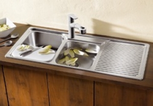 Blancoclassic 8 S Edelstahl Seidenglanz Becken links, 507644