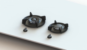 PITT by Reginox Baula Gas-Modul fr Flaschengasbetrieb, 2 Aluminium-Brenner