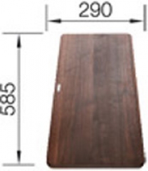 BLANCO Schneidebrett aus hochwertigem Nubaum, 516083