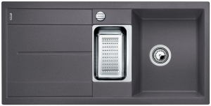 Blancometra 6 S-F Silgranit PuraDur 2, fl�chenb�ndig, Farbe felsgrau, 519118