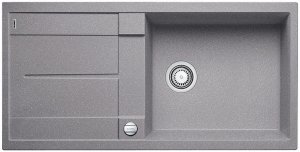 Blancometra XL 6 S-F Silgranit PuraDur 2, flchenbndig, Farbe alumetallic, 519151