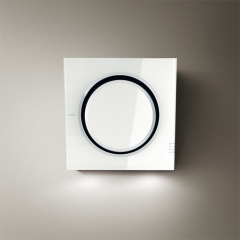 Elica Mini Om WH/F/55 Wandhaube, weies Glas, 61614584A. Mit 5 Jahren Garantie!