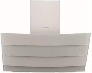 Silverline Kassiopeia Eco 80 cm KSW 853 W Edelstahl Weiglas