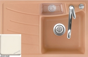 Systemceram KeraDomo VEGA 78 F in Jasmin (matt), mit 5 Jahren Garantie