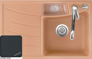 Systemceram KeraDomo VEGA 78 F in Schiefer (matt), mit 5 Jahren Garantie