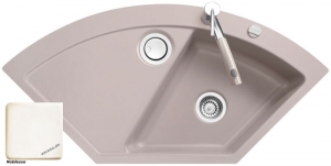 Systemceram KeraDomo MERA ECK F, Farbe Noblesse, mit 5 Jahren Garantie