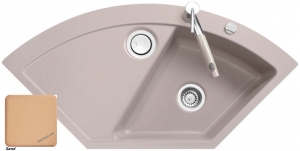 Systemceram KeraDomo MERA ECK F, Farbe Sand, mit 5 Jahren Garantie