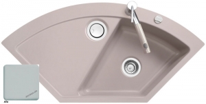 Systemceram KeraDomo MERA ECK, Farbe Alu, mit 5 Jahren Garantie