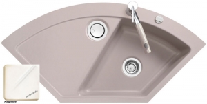 Systemceram KeraDomo MERA ECK, Farbe Magnolie, mit 5 Jahren Garantie