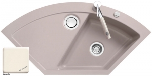 Systemceram KeraDomo MERA ECK, Farbe Jasmin, mit 5 Jahren Garantie