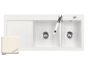 Systemceram KeraDomo MERA DOUBLE, Farbe Jasmin, mit 5 Jahren Garantie