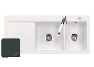 Systemceram KeraDomo MERA DOUBLE, Farbe Schiefer, mit 5 Jahren Garantie