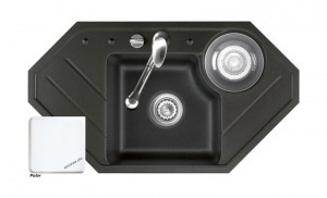 Systemceram KeraDomo SINUS ECK F, Farbe Polar, mit 5 Jahren Garantie