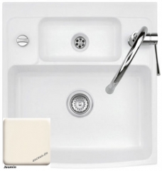 Systemceram KeraDomo CENTRA 60, Farbe Jasmin, mit 5 Jahren Garantie